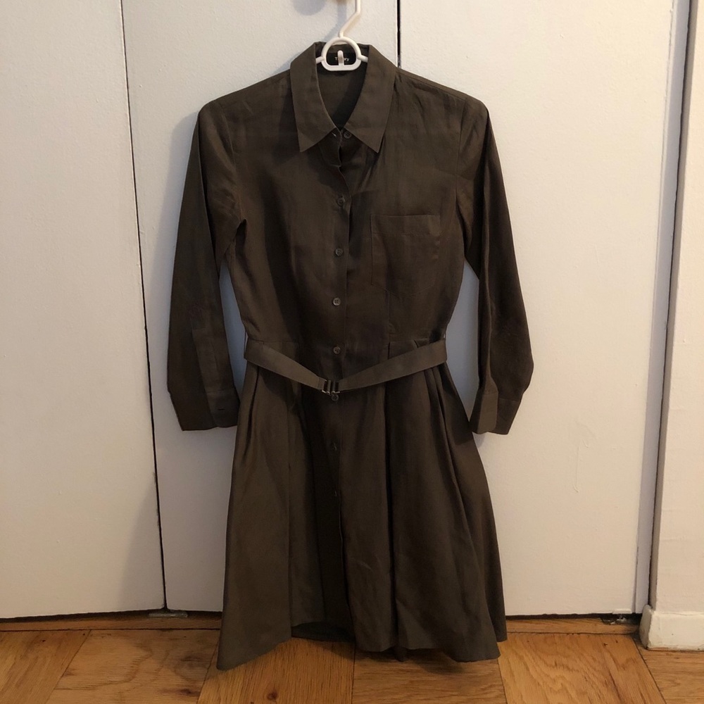 Theory 2 piece dress with detachable belt